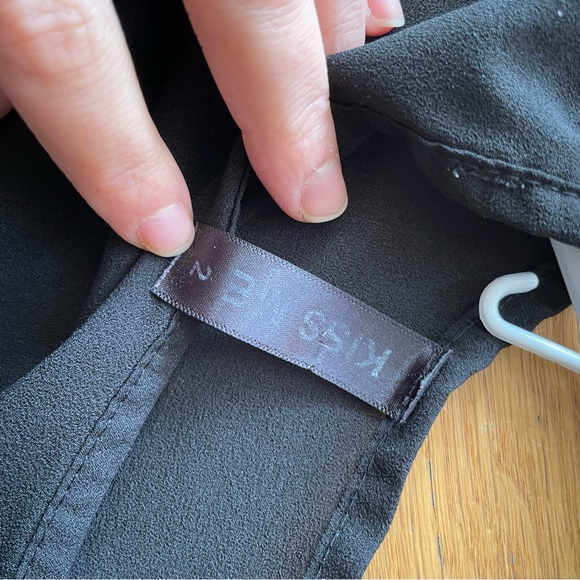 Kiss Me black crop top - Picture 3 of 3